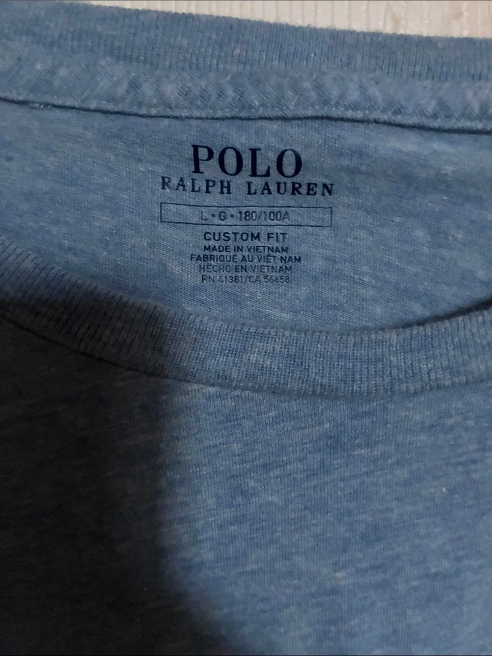 Polo Ralph Lauren custom fit
